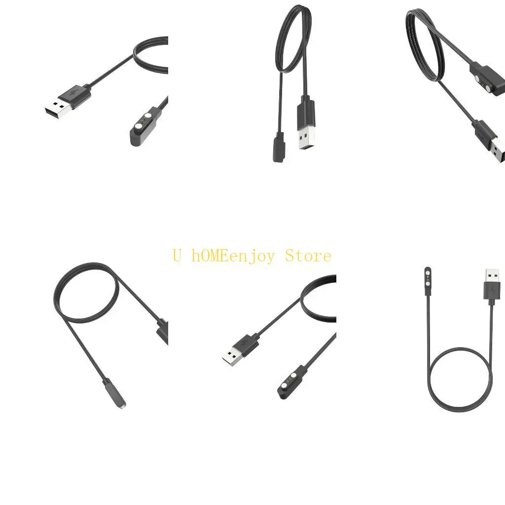 B0KF Charging Docking Station for Watch USB Charging Cable Watch Accessory