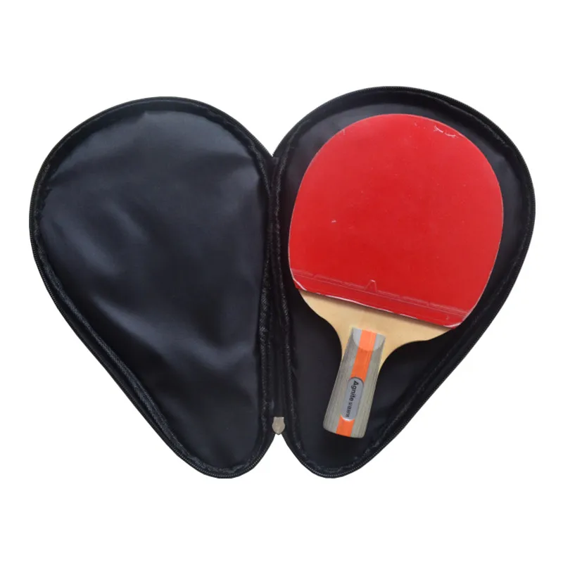 Waterproof Protective Carry Bag for Single Ping Pong Bat Gourd & Round Shape Ping Pong Paddle Storage Bag Protective Carry Case