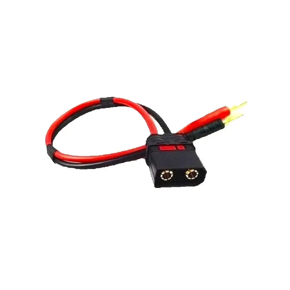 QS8 anti Spark Male to 4mm Gold-Plated Banana Plug Charging Extension Cable 12AWG Silicone Cable 100A For RC Drone Lipo Battery