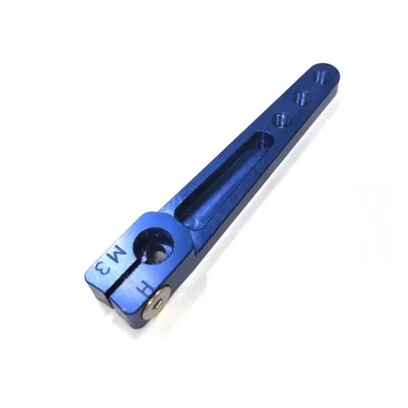 2 stks/partij CNC Aluminium Half Servo Arm 1.25--2in Compatibel met 23T JR/24T Hitec/25T Futaba Servos