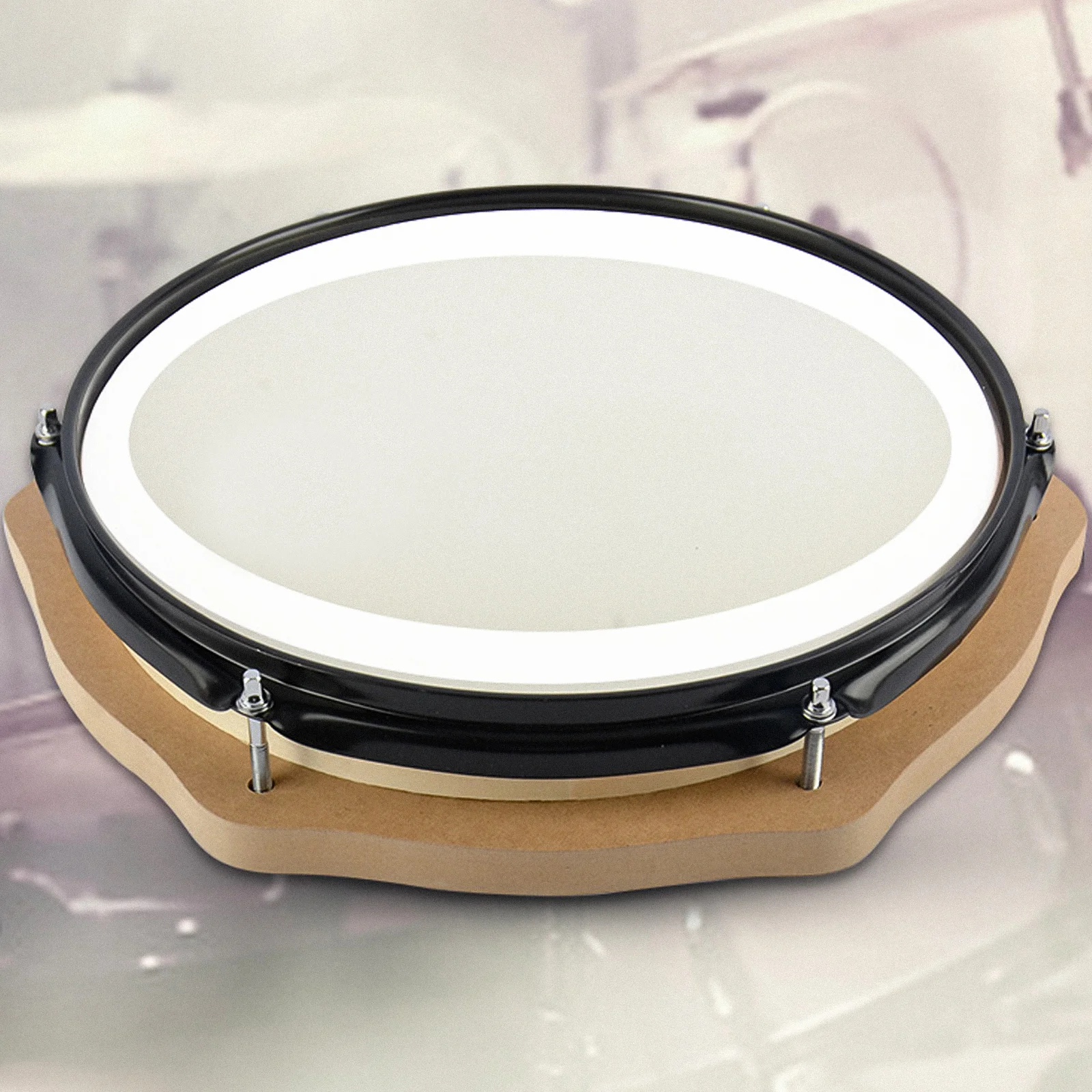 

4pcs Skin Set Snare Drum Mute For Home Practice Durable Drum Kit Accessory Musical Instrument Noise Reduction Tool