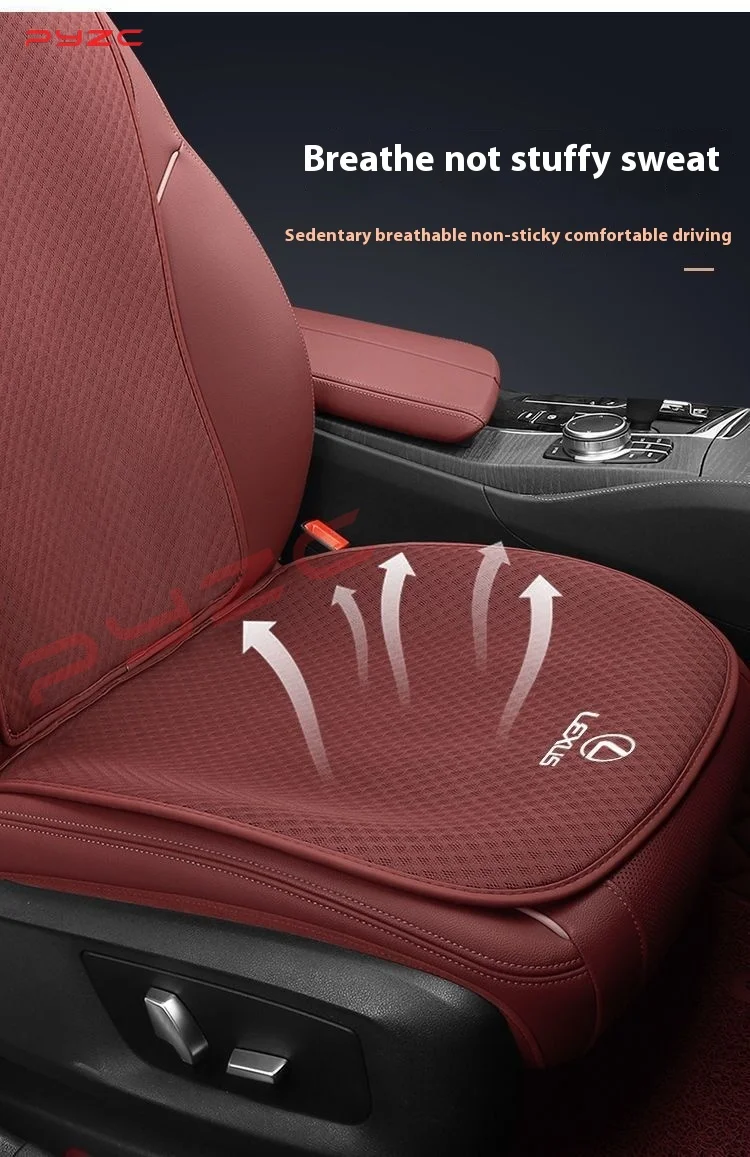 Auto Chair Cushion Breathable Ice Silk Pad For GEELY GC6 GC9 EMGRAND EC7 EC8 CK ATLAS CK2 CK3 GT Auto Interior Accessories