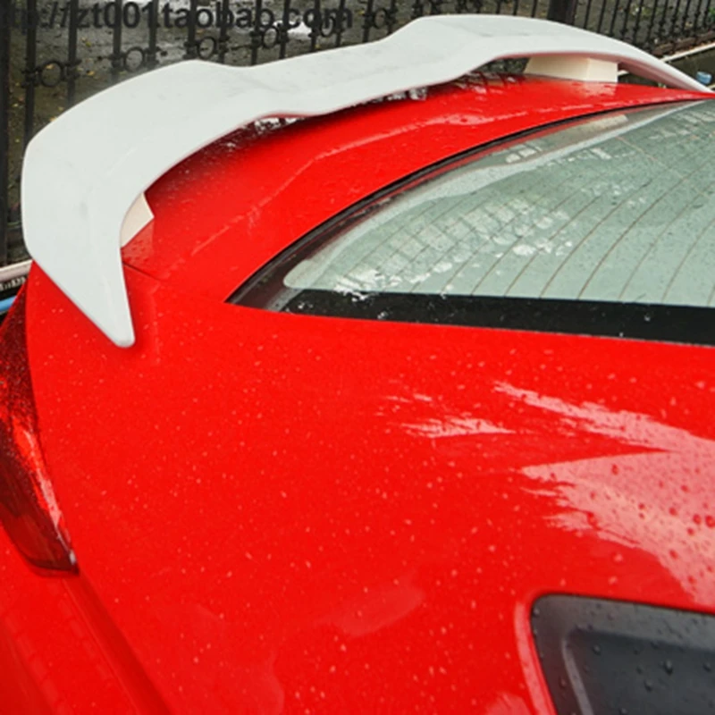 Para Honda city Spoiler 2015-2017 city lip Spoiler Material ABS alerón trasero de coche Primer Color alerón