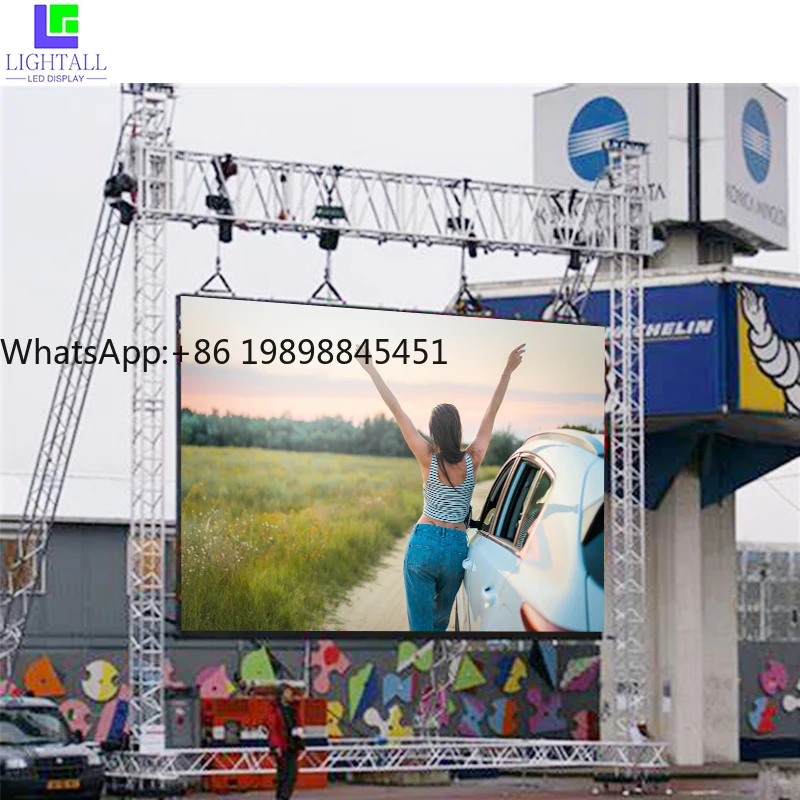 

Good Product 500x500mm HD Waterproof P2.9 Outdoor LED Display Screens for Advertising Rental Fixed Full Color Digital Signage