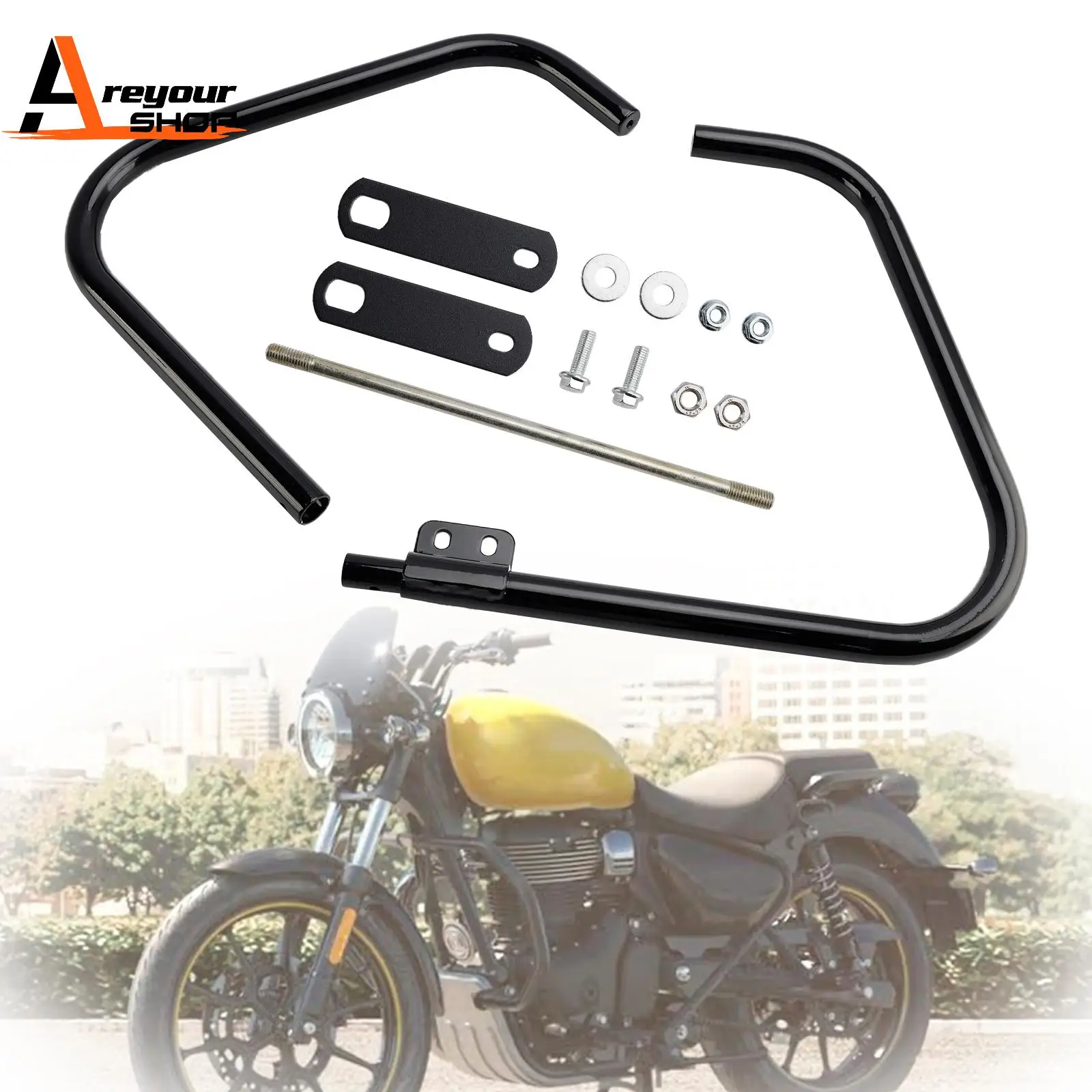 

Защита двигателя, защитный бампер для Royal E Meteor 2021 2022 2023 2024