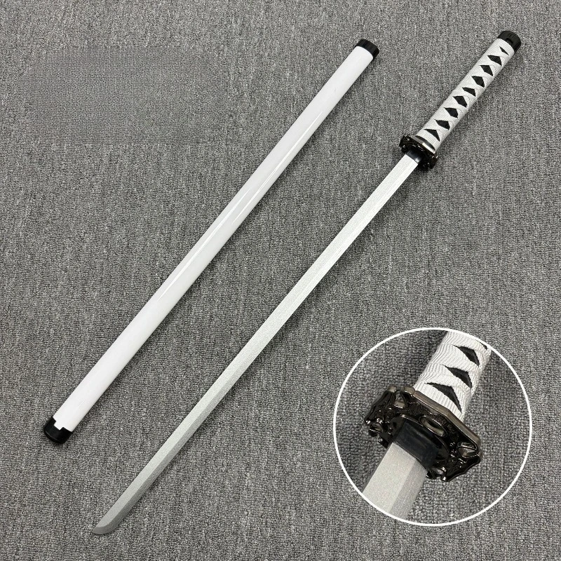 100cm/33.37in Practice Sword Bamboo Katana Training With Sheath Cosplay Model Props Game Peripherals Display Boyfriend Gift Toys