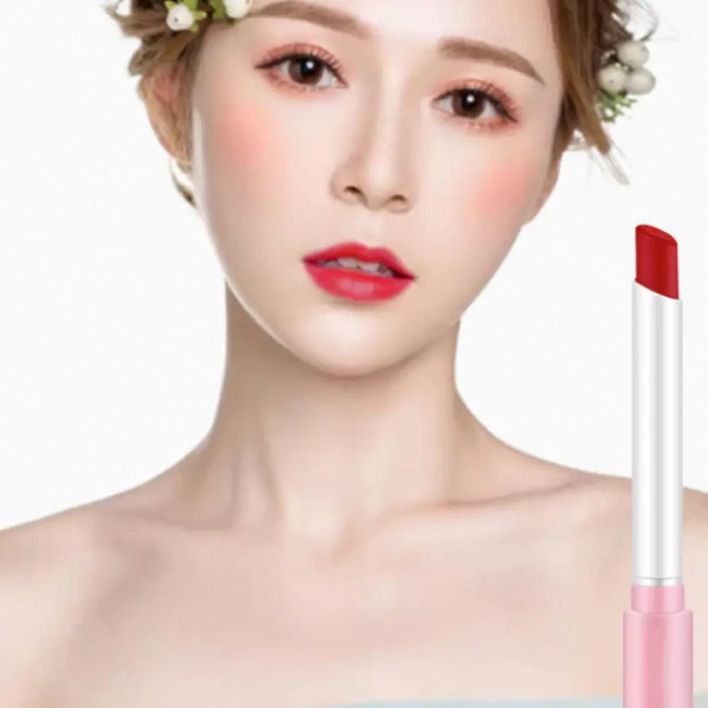 Sexy Cigarette Lipstick Set para mulheres, duradouro, fumaça, forma de lábios, batons de tubo, umidade, fosco, impermeável, Cosm, H7C8, 4 cores por conjunto