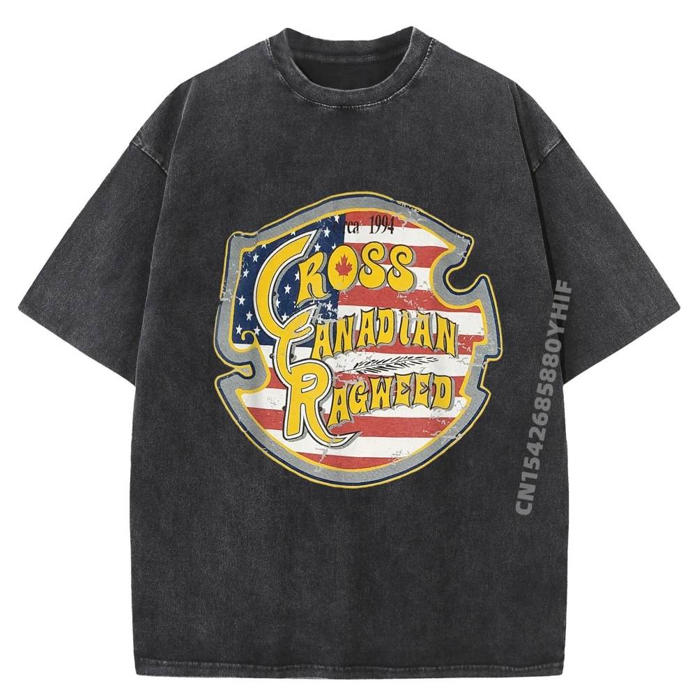 

I Miss Ragweed Cross Canadian Ragweed Clothing Graphic T-Shirt Mens Breathable Washed Clothes Gift Idea