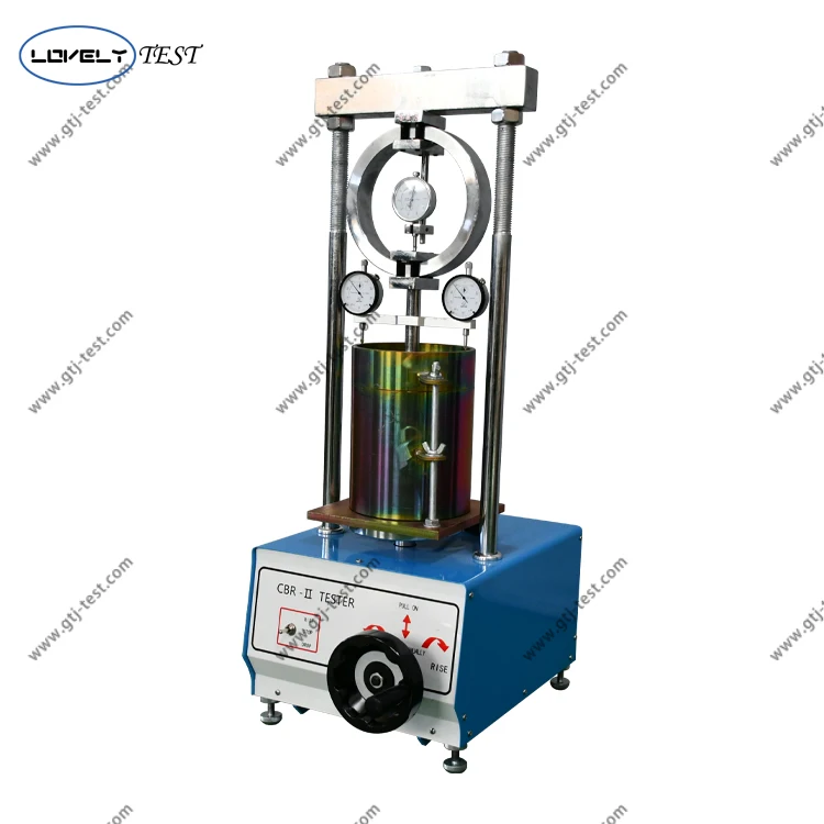 Digital CBR motorized loading press california bearing ratio soil CBR tester