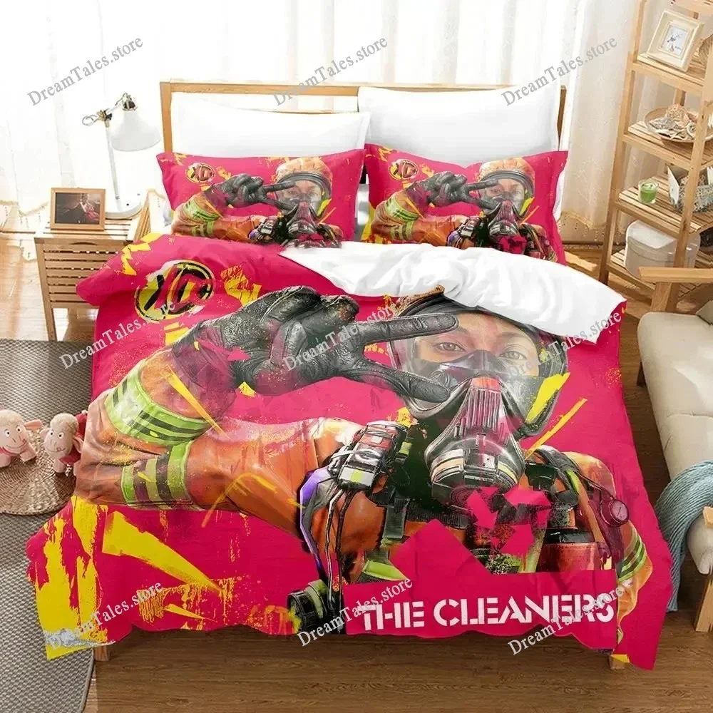 XDefiant Bedding Set Single Twin Full Queen King Size Bed Set Adult Kid Bedroom Duvet Cover Sets 3D Print Game Bed Sheet Set
