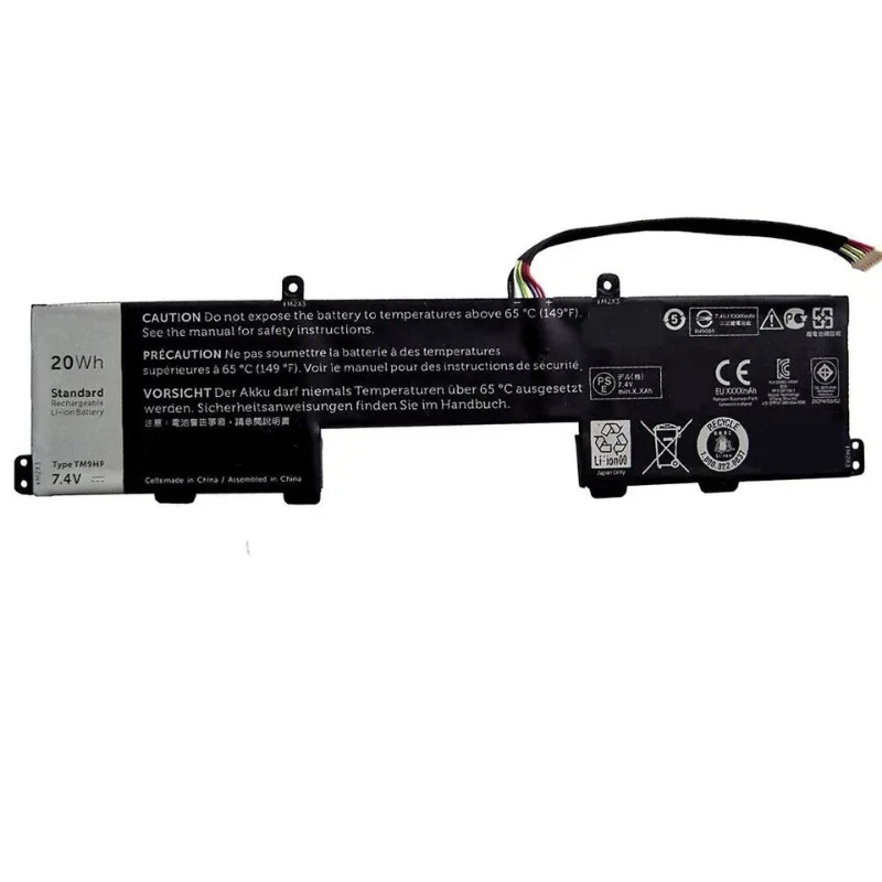 20Wh TM9HP New Replacement Laptop Keyboard Battery for Dell Latitude 13 7350 7000 Tablet R89JJ J84W0 FRVYX 8K1VJ Bateria 7.4V