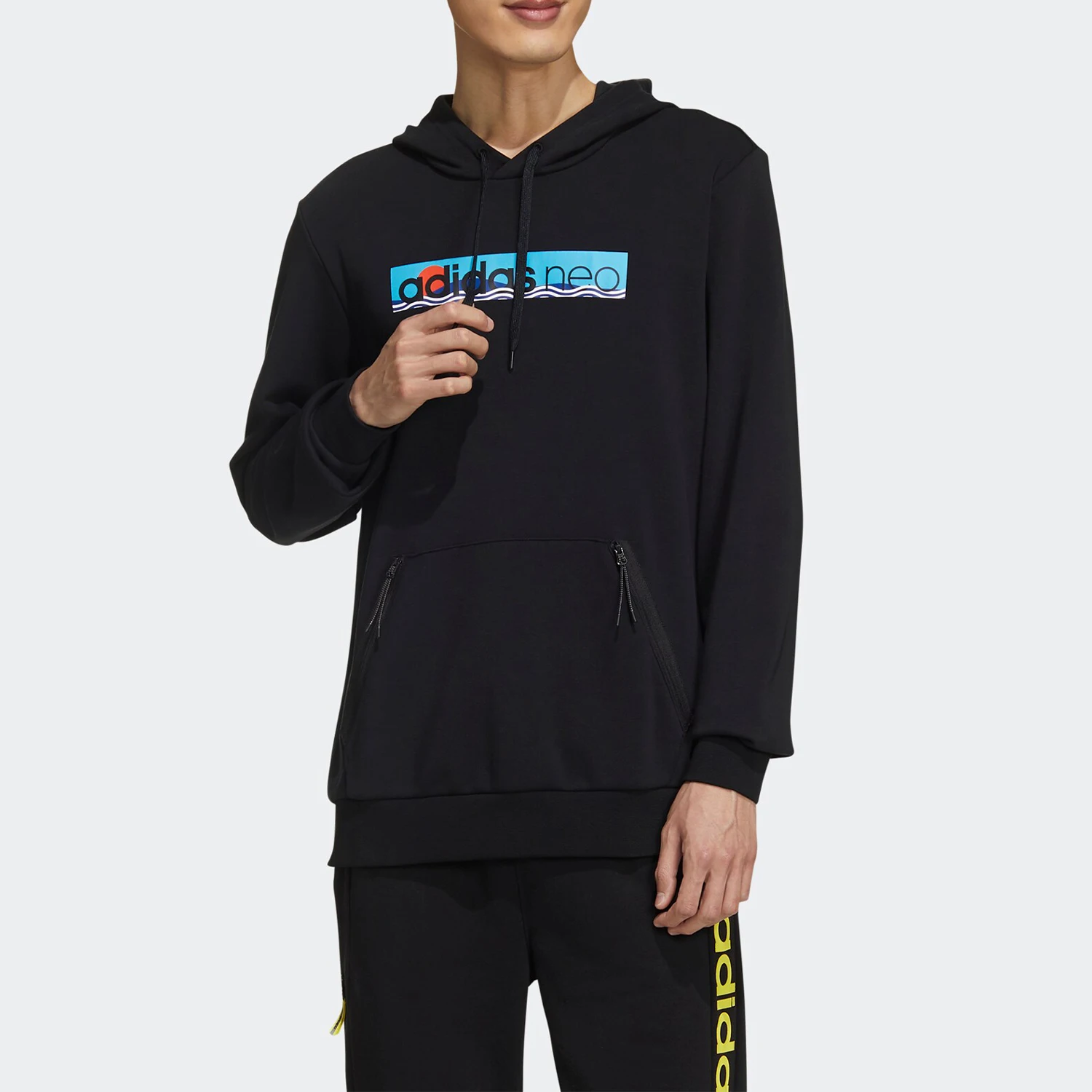 

Оригинальная мужская толстовка с капюшоном adidas neo New Men's M FAV SS HD GM2332