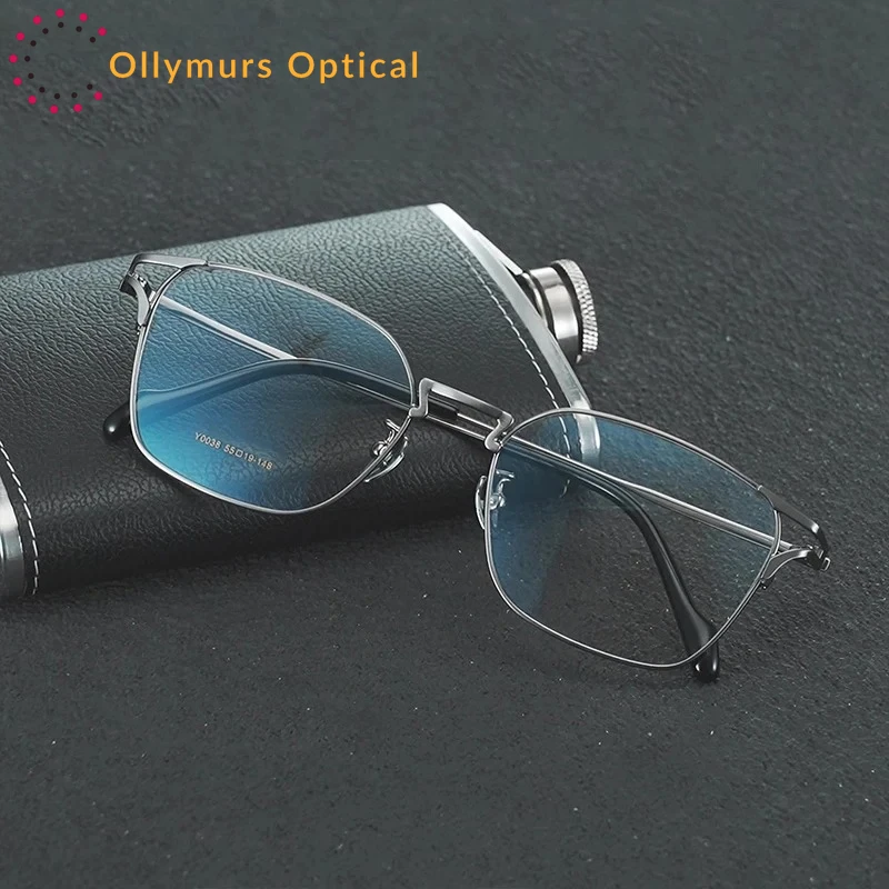 

OLLYMURS Glasses Myopia Eyeglasses Photochromic Glasses Man Square Computer Lenses to Read Lunette Pour Femme Original Eyewear