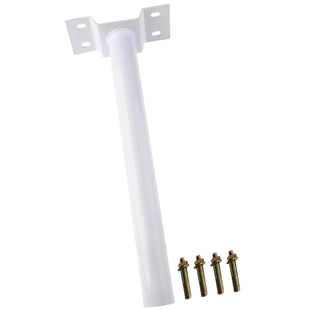 Solar Street Light Bracket Patio Poles Mount Brackets Outdoor Fixtures Wall Lamp Supply Fixing