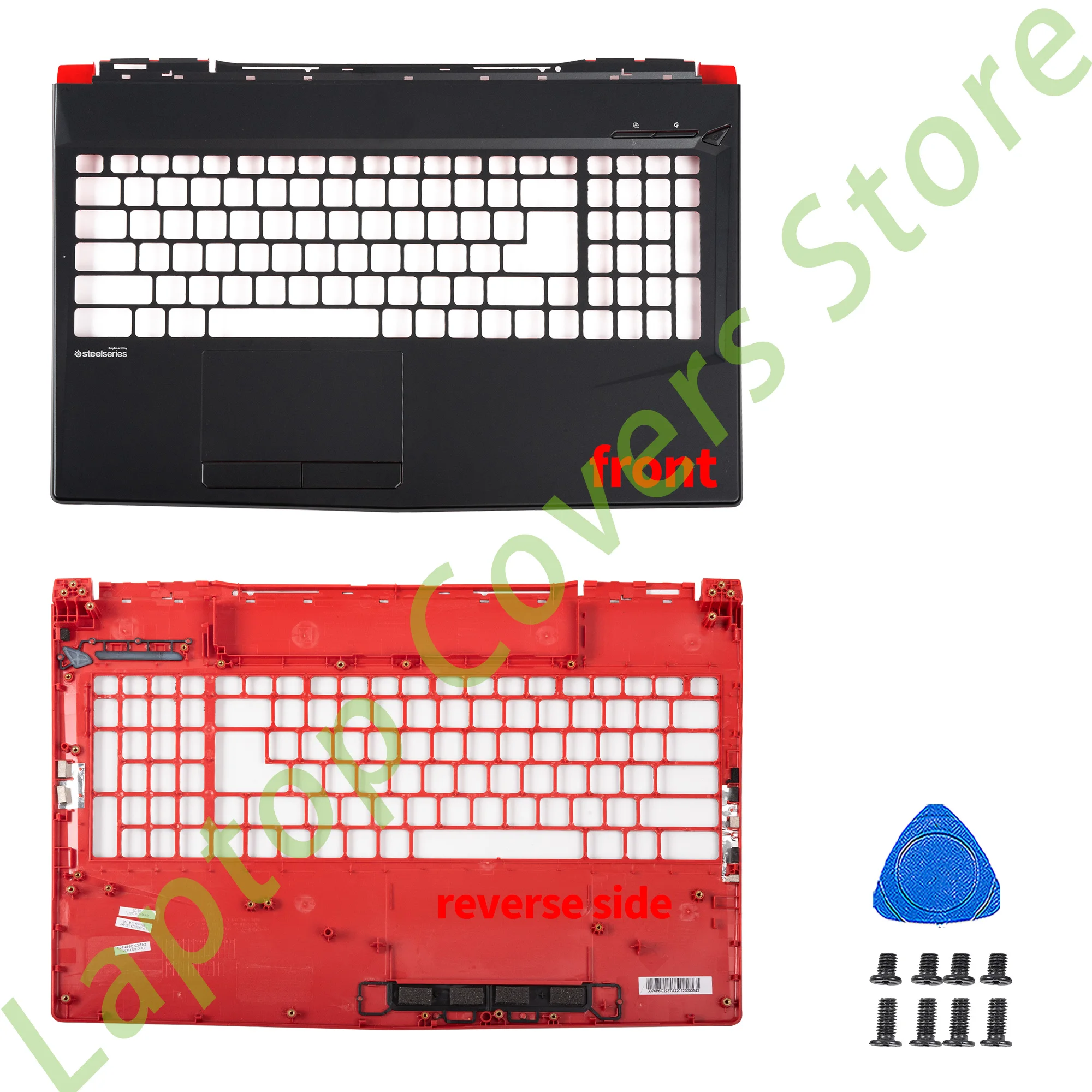 Notebook Teile Für GL63 8SC/8RB/8RCS 9SC MS-16P7 MS-16P4 MS-16P5 Rote Linie LCD Zurück Abdeckung Lünette Oberen Fall Unteren Fall Ersetzen