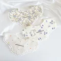 purple flowers set