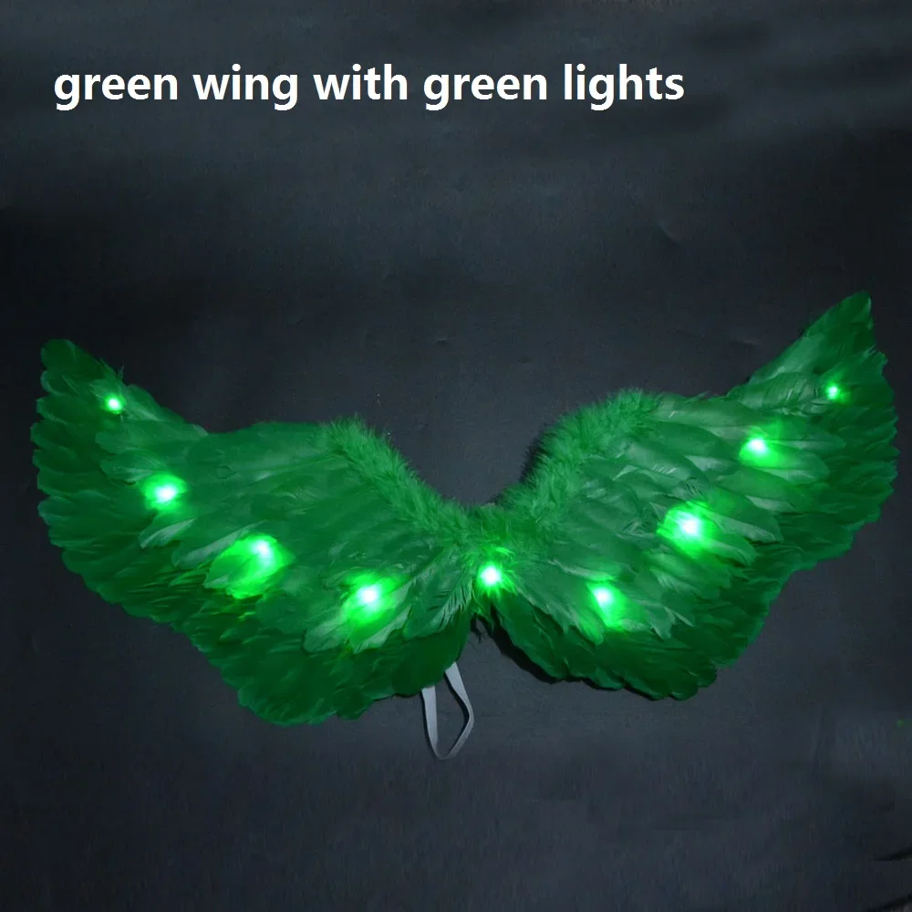 Frauen Mädchen Rollenspiele Blinkende Flügel Tutu Rock LED Glow Stirnband Fee Stick Baum Kostüm Cosplay Bühne Tragen Hochzeit Festival