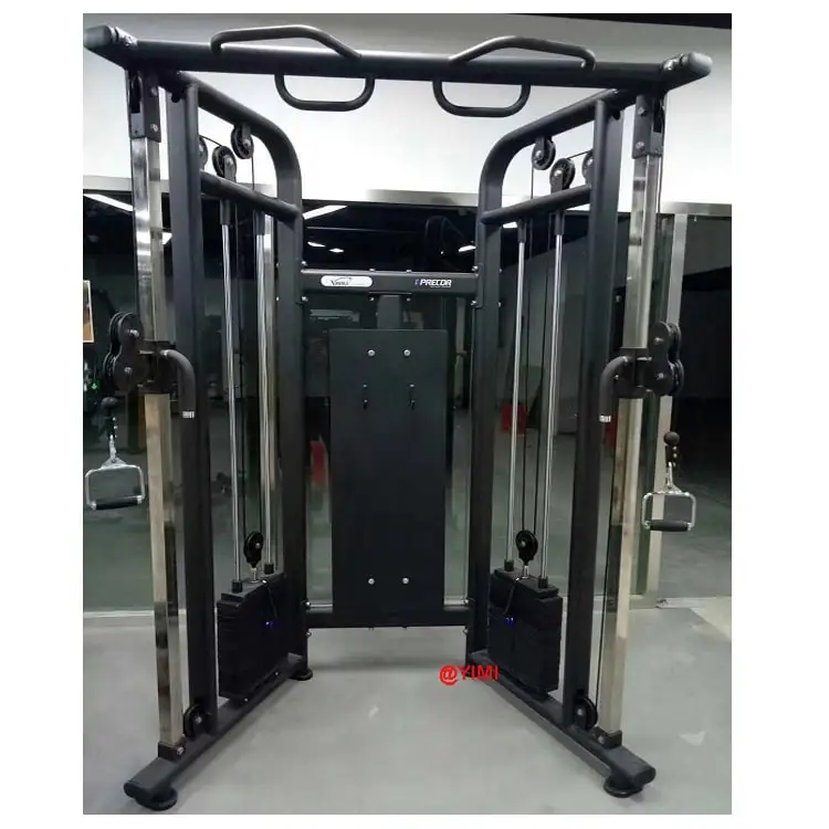 Body Building Smith Function Trainer Multi Station  Cable Crossover Machine