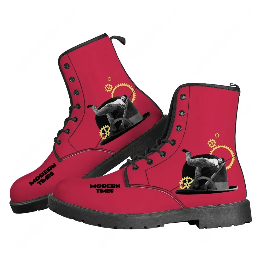 

Modern Times Boot Mens Womens Teenager Casual Boot Outdoor High Quality Casual Lightweight Fashion Pattern Custom Made Shoes
