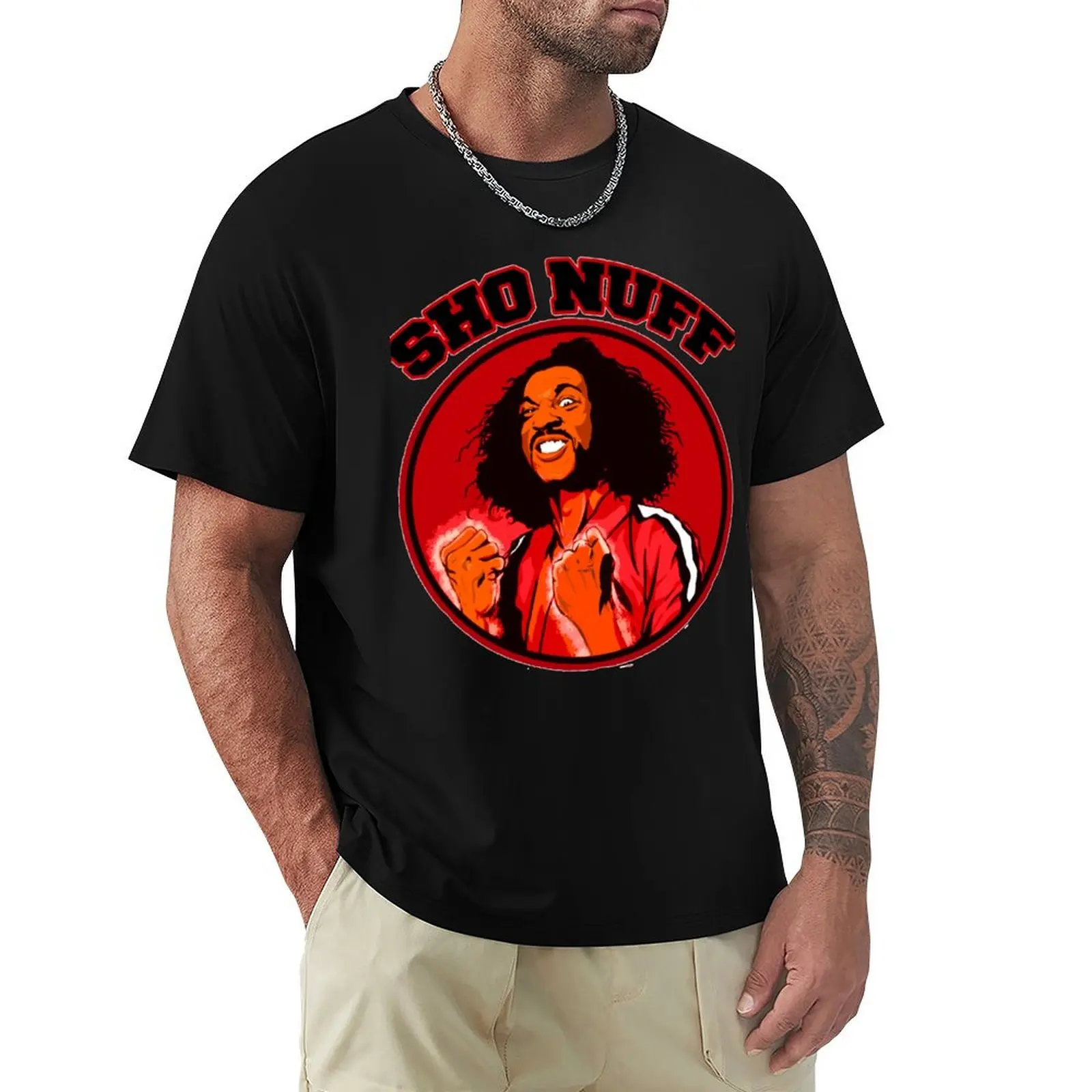 

THE LAST DRAGON SHO NUFF T-Shirt Breathable Workout Short Sleeve Top