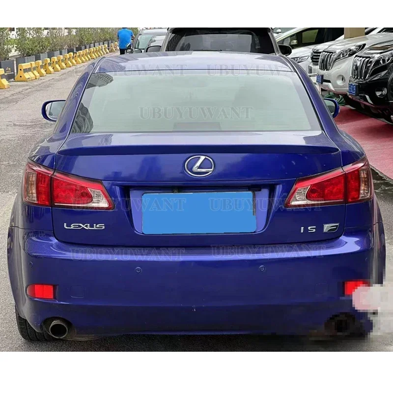 For Lexus IS Series OLD IS250 IS300 IS350 Glossy Black Rear Trunk Lid Car Spoiler Wings Tuning Exterior Accessories 2006-2012