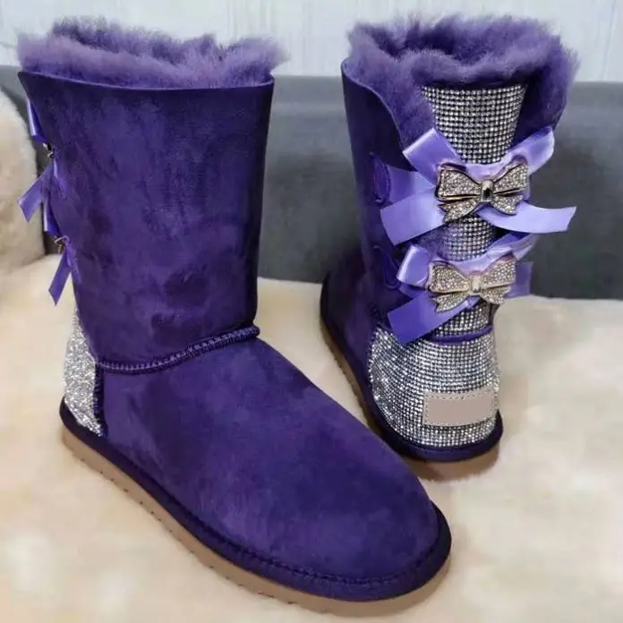 Fashionable High Quality With Box Winter Snow Boots Snow Boots Women Shoes 2024 Snow Boots
