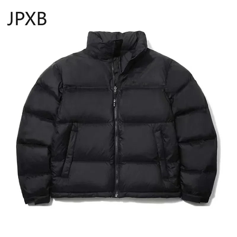 New Men Fashion Jacket Coat High Quality Warm Thick Cotton Coat Cold Outdoor Black Coat Clothes