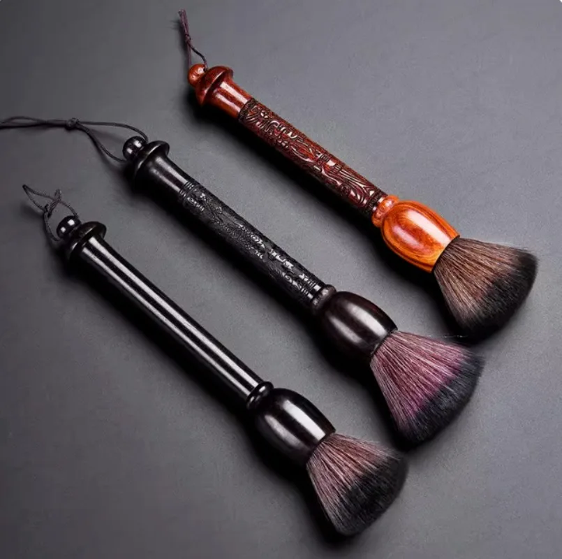 1Pc Tea Accessories Chinese Style  Cleaning Brush  Wood Handle Tea Brush Set Accessories Tea Tray