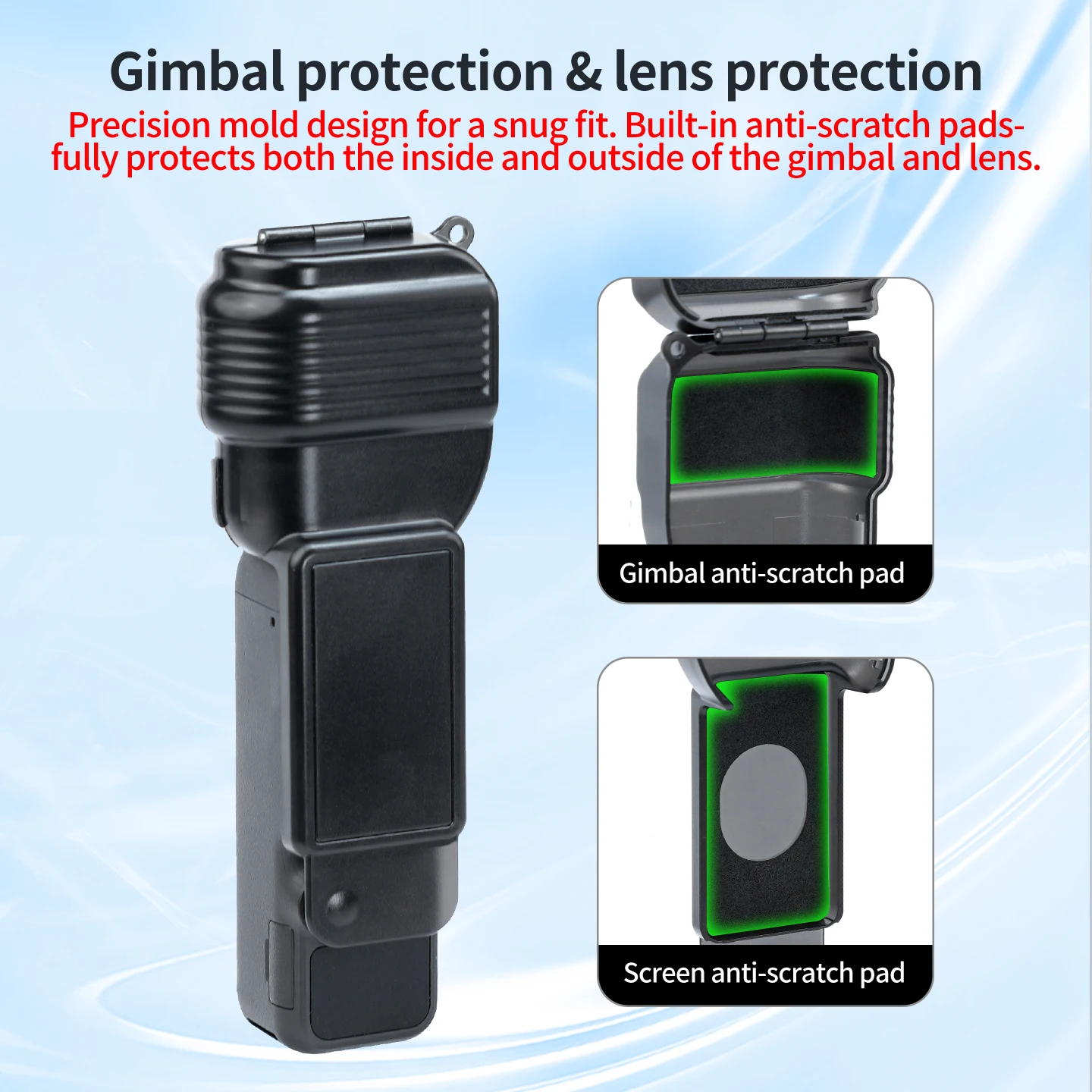 Silikon-Antirutsch-Basis für DJI Pocket 3 4 Desktop-Ständer Unterstützt Unterbrechungsfreies Laden Stabile Platzierung für Vlog Live-Streaming – Detail 5
