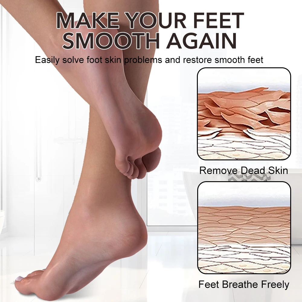 المهنية الفولاذ المقاوم للصدأ القدم عرموش مزدوجة الجانب ملف القدم كعب مبشرة الصلب الجلد الميت الكالس مزيل باديكير ملف أداة العناية #3