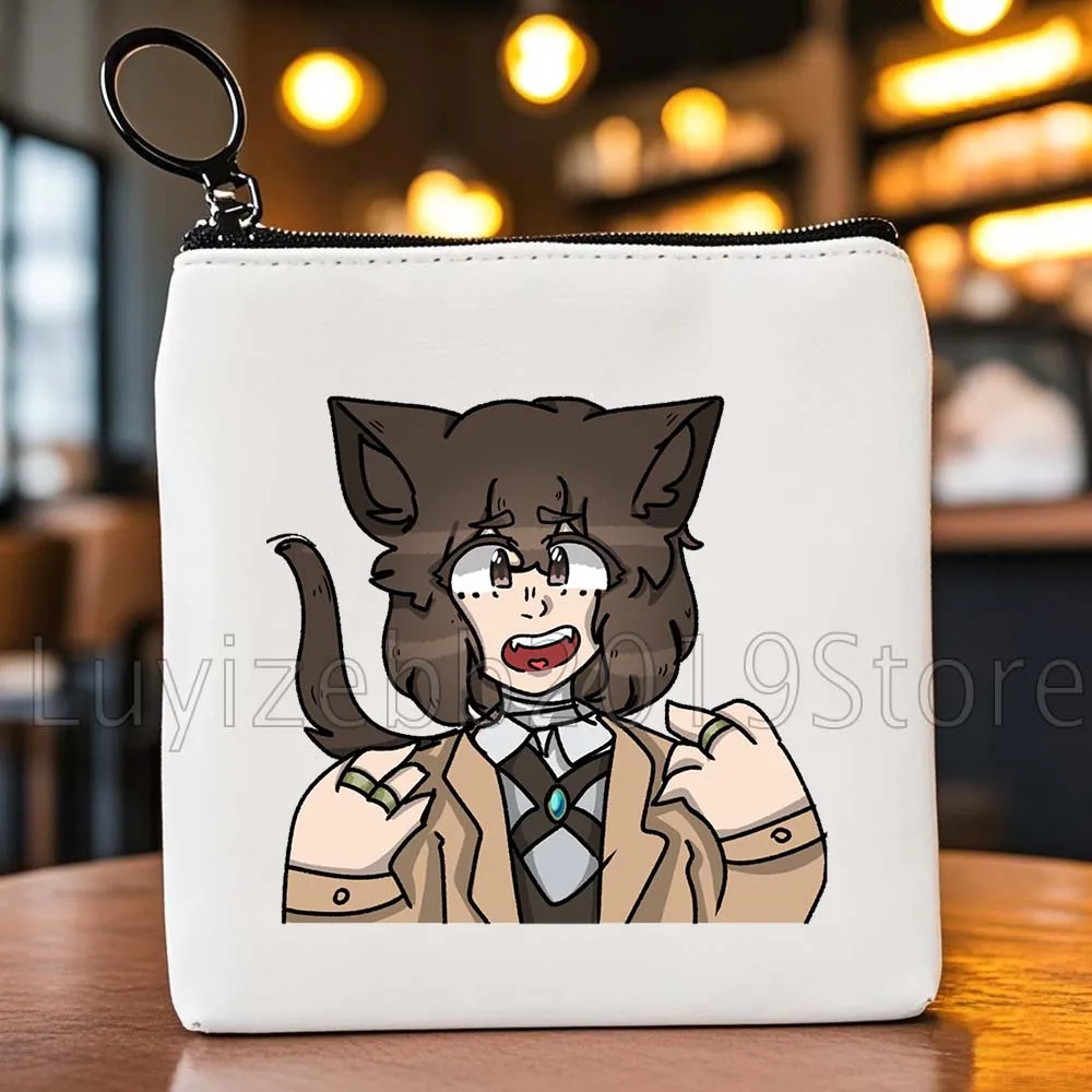 لطيف Dazai Chuuya Osamu Soukoku Bungou الكلاب الضالة BSD هدية قماش محفظة نسائية للعملات المعدنية قماش حقيبة صغيرة مفتاح تخزين بطاقة أكياس المحفظة الحقيبة