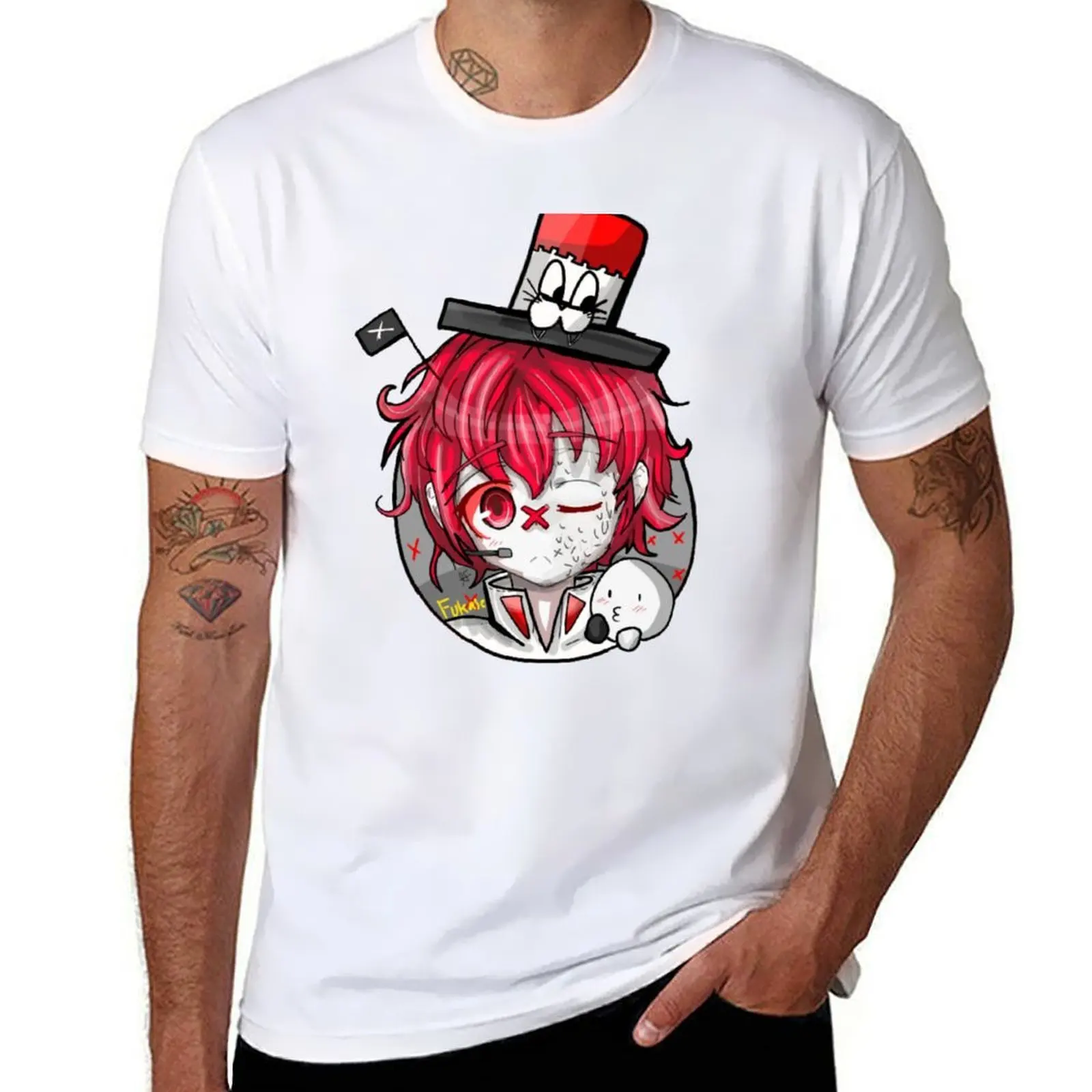 

Vocaloid Fukase Artwork: By Kibo-Kibo T-Shirt funny t shirts man t shirts designer T-Shirt
