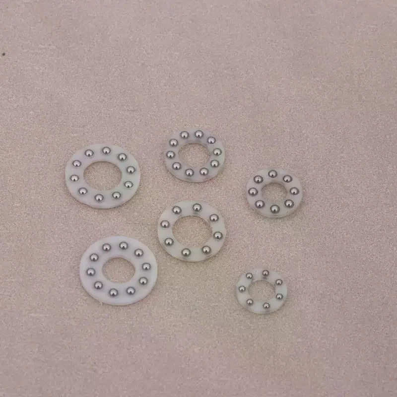 10Pcs Mini Bearing Steel Ball Thrust Plastic Rubber Support Bearing For Folding Knife Tool Accessories