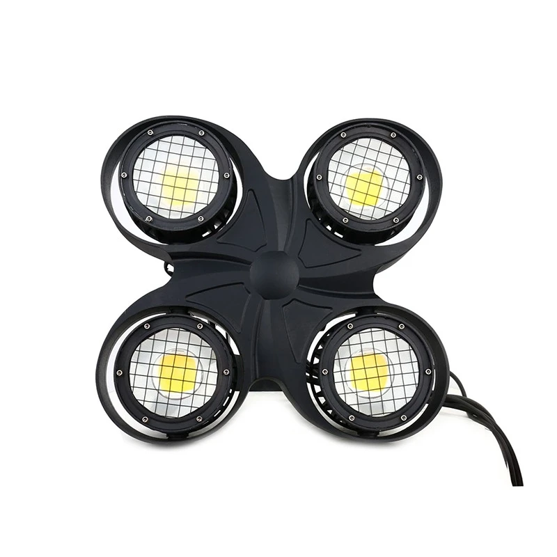 2 pieces Waterproof Dmx 400w Four 4 Eye IP65 Night Club Lights Outdoor Blinders Event Light Fresnel Lens Cob matrix Light