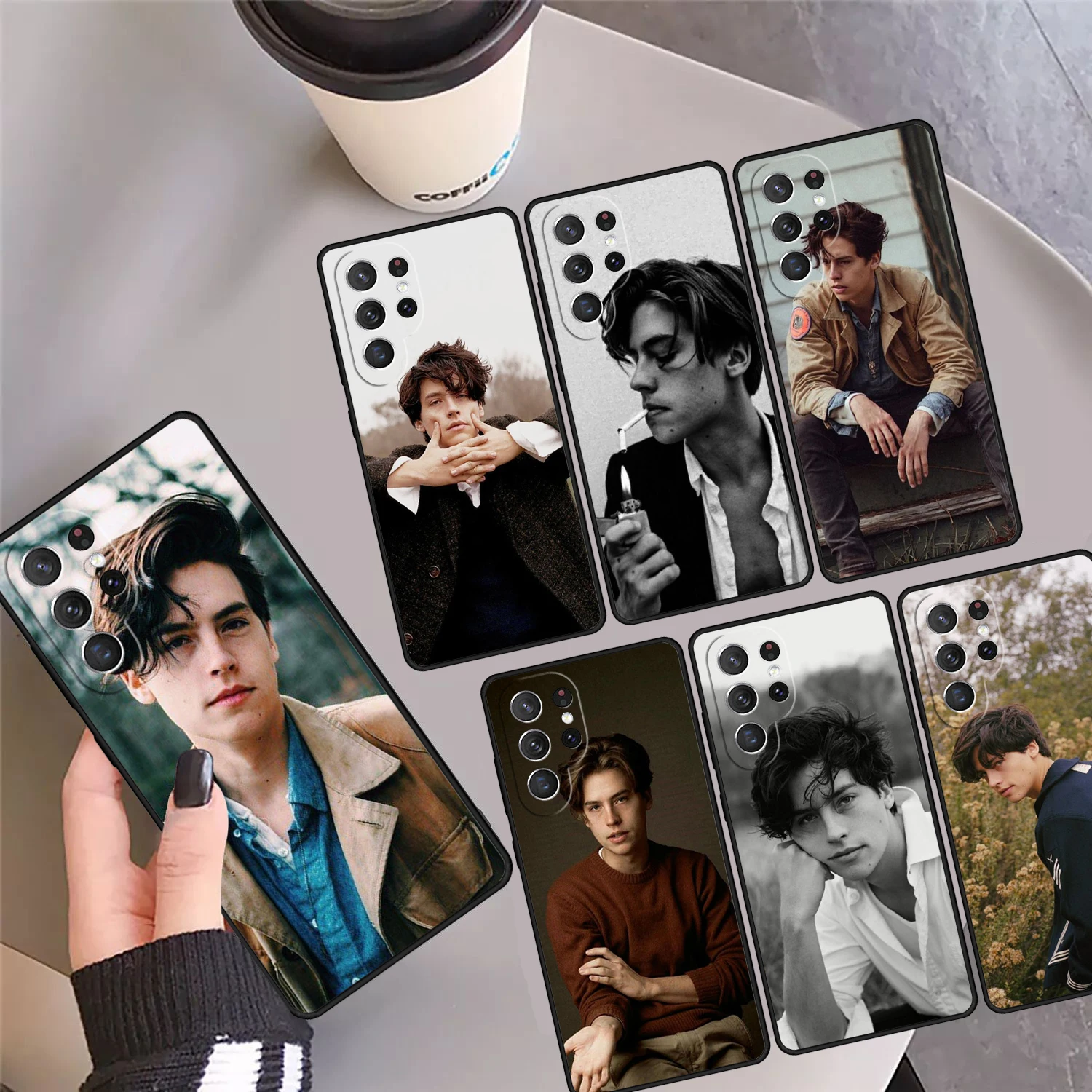 TV Series Riverdale Cole Sprouse Phone Case Cover For Samsung Galaxy S24 Ultra 23 S22 Plus S21fe Lite S20 S9 S10 Note 10 Pro 20