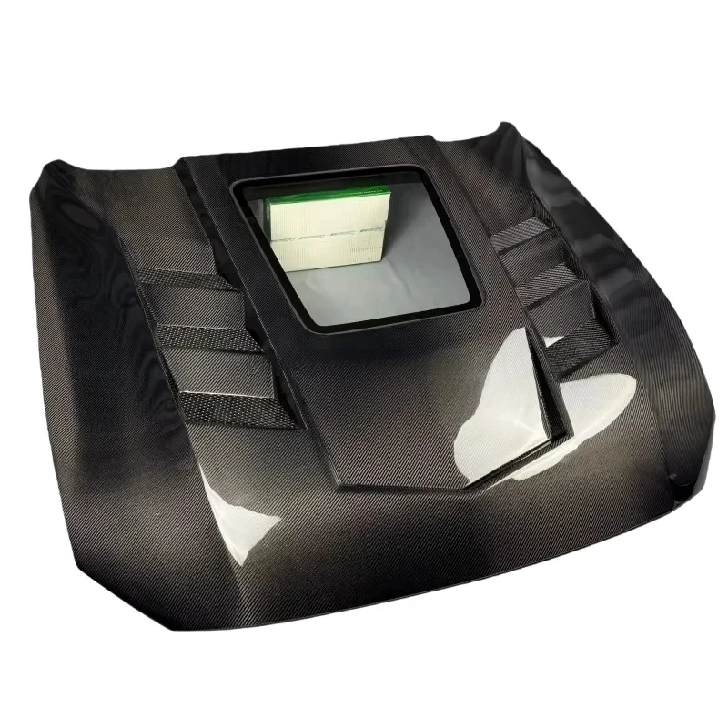 

Transparent Multi-hole Radiator Carbon Fiber Front Hood