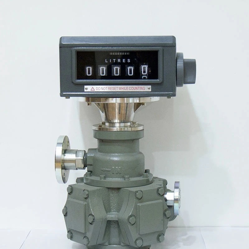 Small Gas Station Flow Meter Machine Counter OEM Customizable Low Pressure Measurement