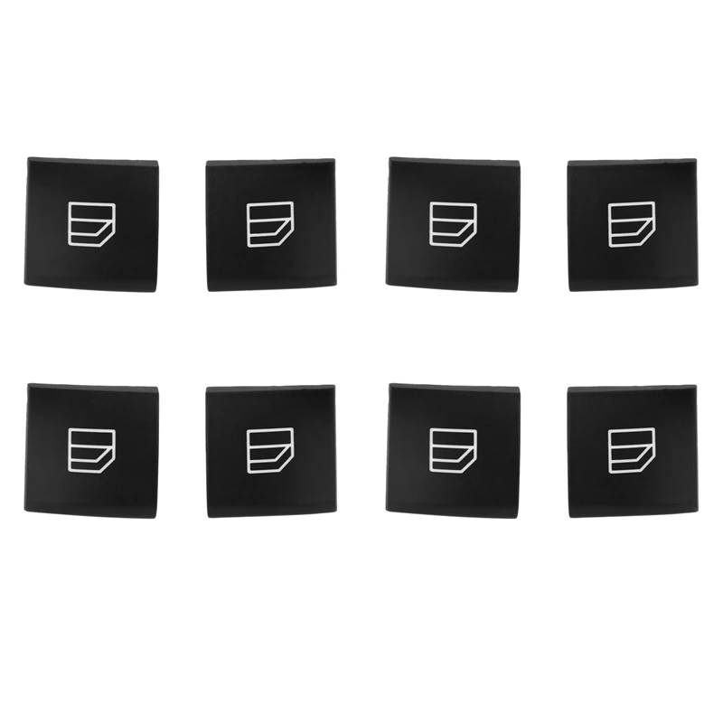 8X For Mercedes Benz W164 X164 W251 W245 W169 Window Switch Repair Button Cap Driver Window Control Switch Button