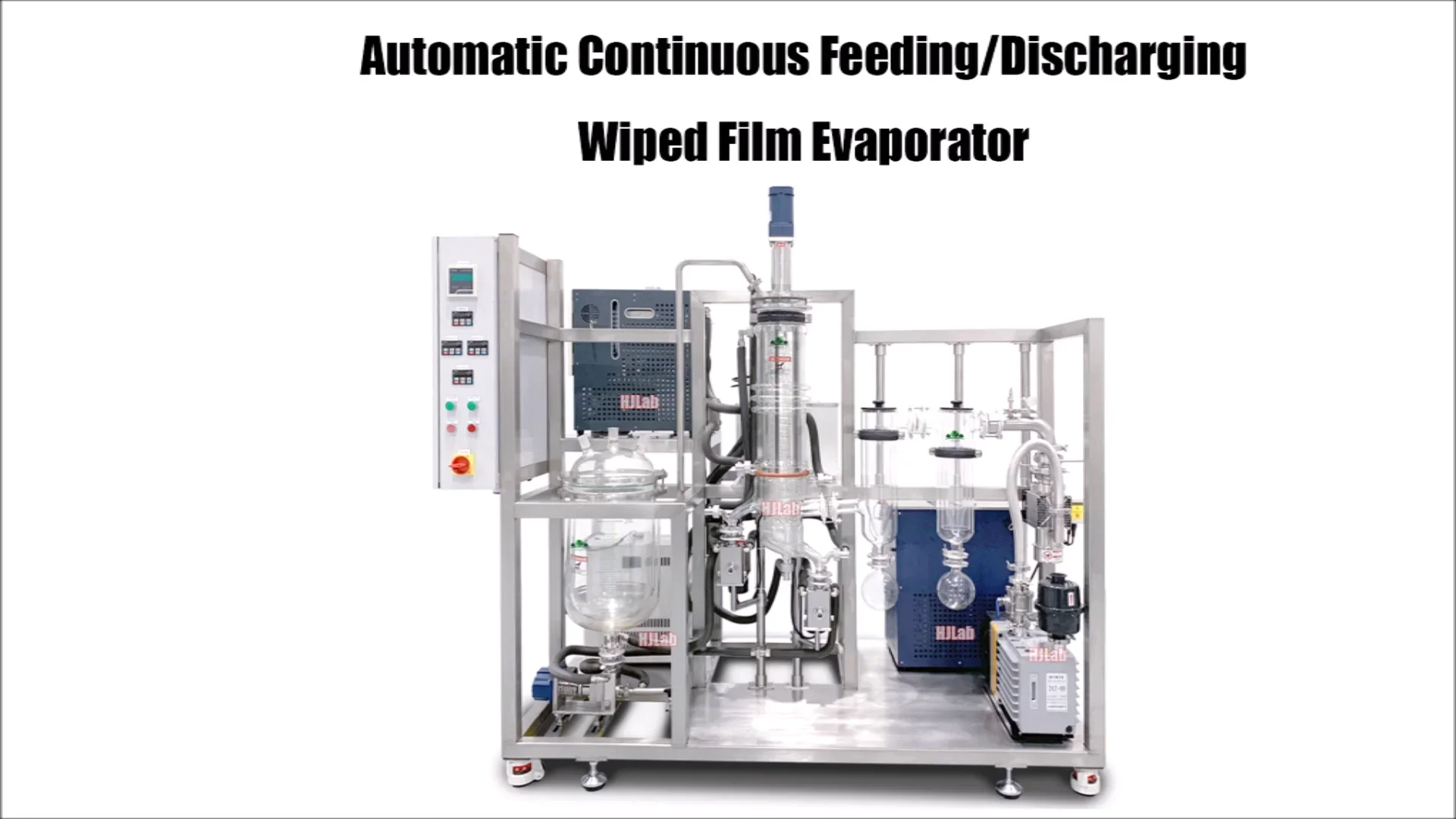 Continuous Feeding wiped film Shortpath Oil Distillation