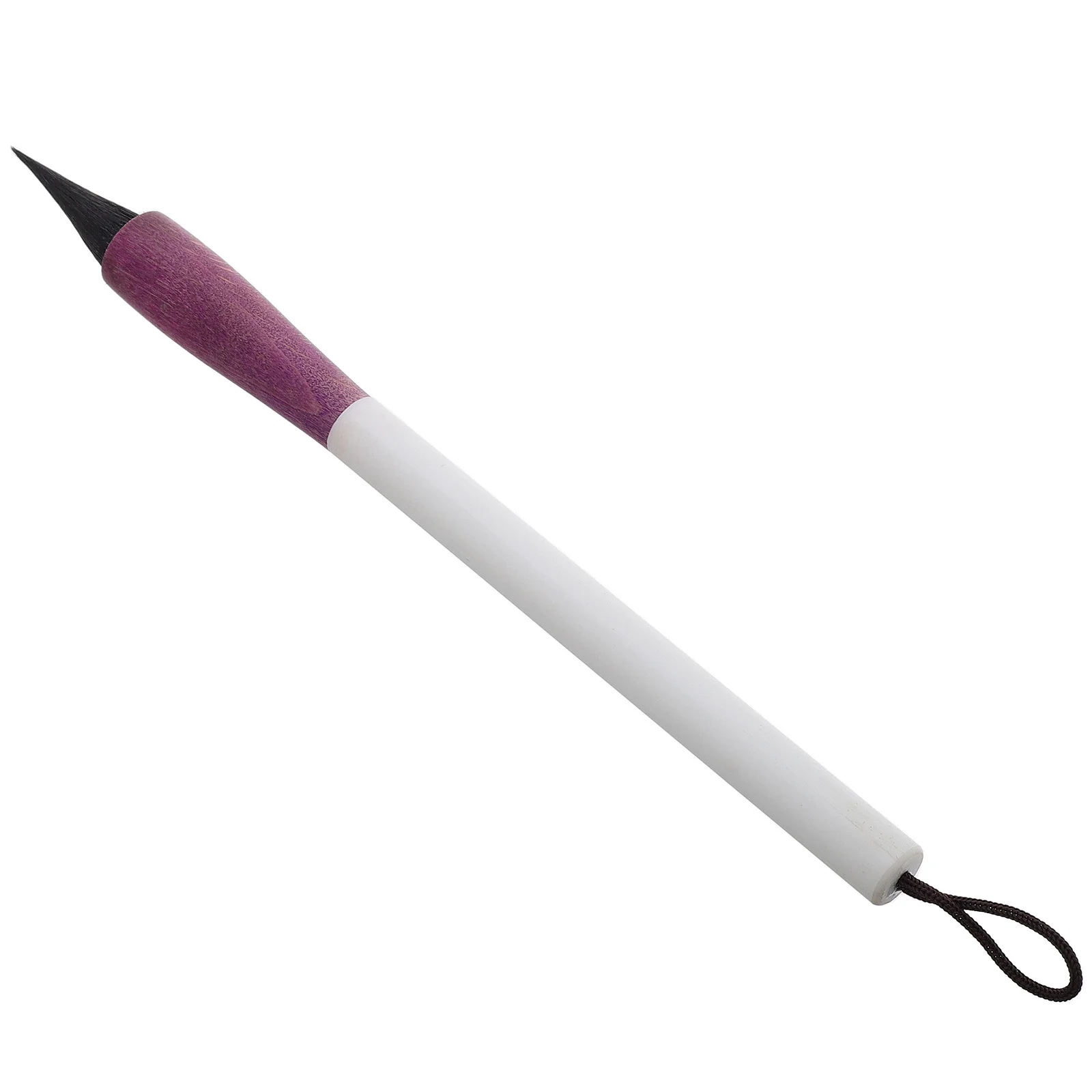 شعر الذئب لطلاء الحبر الصيني مقاطع الكتابة طرف رفيع أداة فنية فرشاة الخط القلم فرشاة الخط الصيني #5