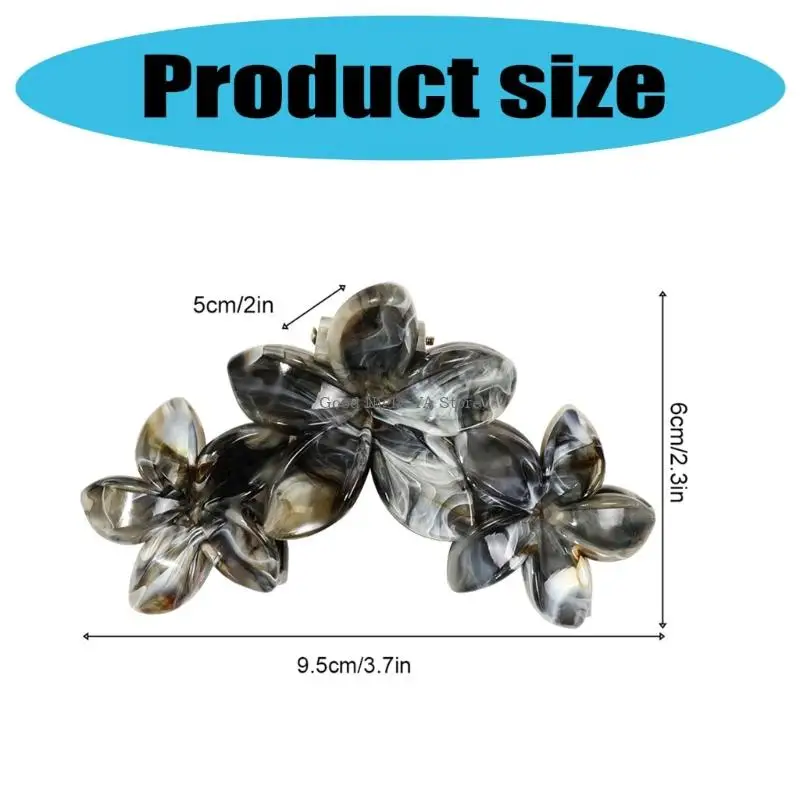 Clipe cabelo da com Frangipani Floral Design Decors cabelo plástico prático