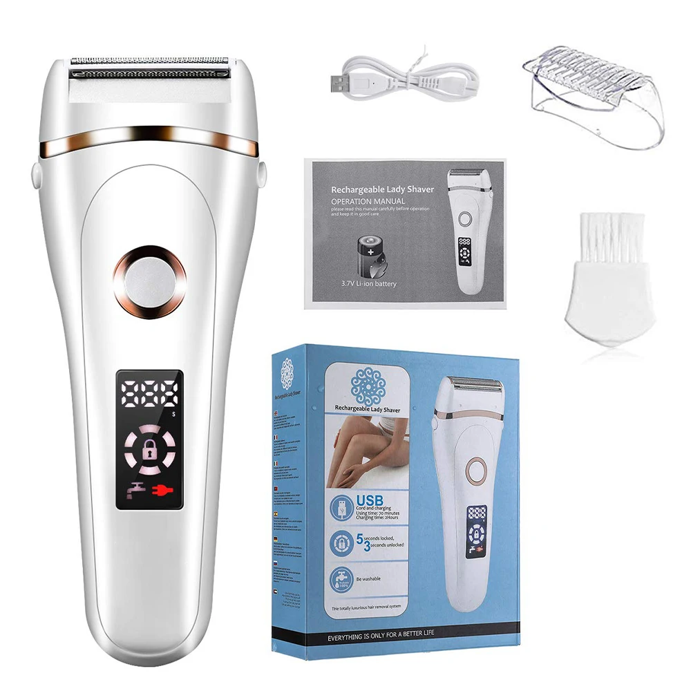 

Multi functional Home Shaver USB Charging Hair Trimmer Underarm Shaving Machine Convenient Hair Removal Set