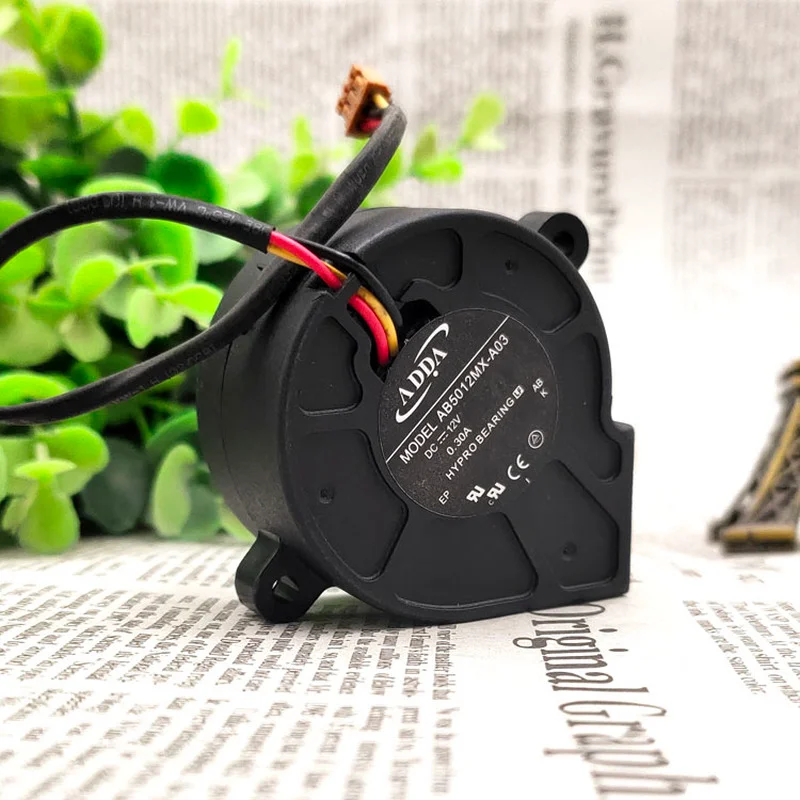 New Original AB5012DX-A03 AB5012MX-A03 12V 0.3A Projector Fan Turbo Blower Server Fan