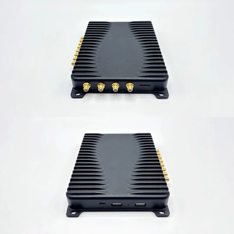 Android 10.0 Impinj E710 WiFi Bluetooth 4G GPS RS232 GPIO USB TCPIP HDMI 8 Ports UHF RFID Fixed Reader for Warehouse Management