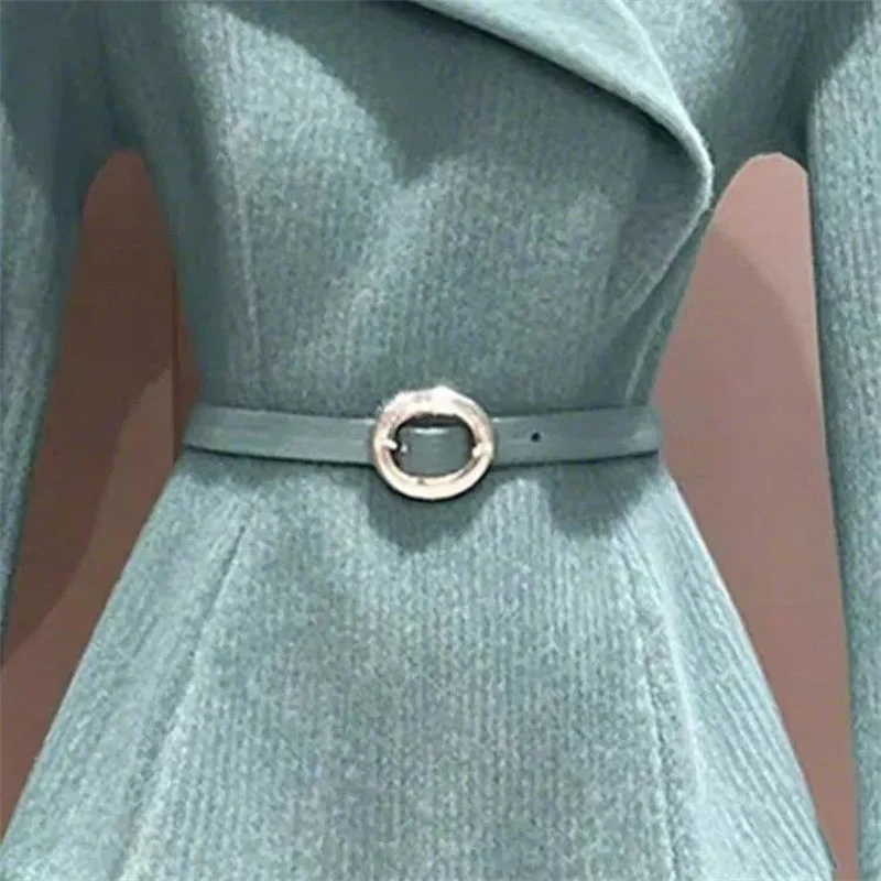 (con cintura) 2024 Nuovo stile Ricevi vita Cappotto maglione da donna Maglione unico Maglione pullover maglione chic dal design avanzato