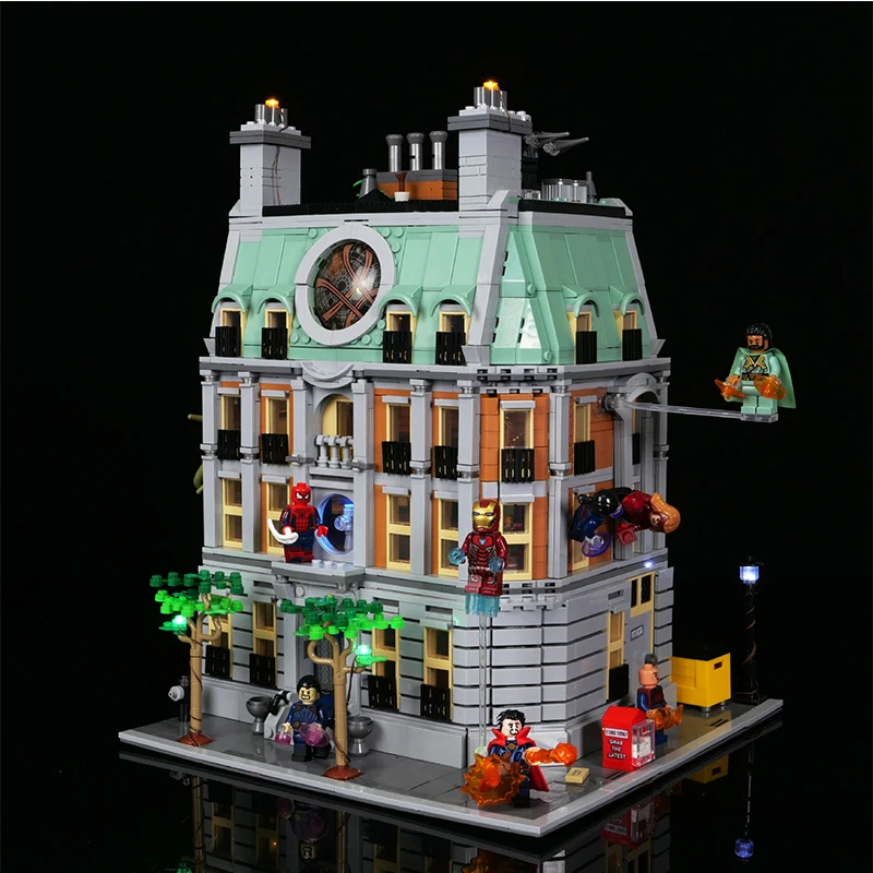Advanced DIY Led Light Kit For Lego 76218 Sanctum Sanctorum (Only Led Light,Without Blocks Model) High-Performance