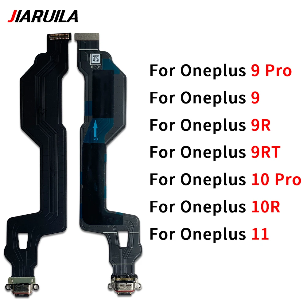 10 Pcs For Oneplus 9 Pro 9R 9RT 10 10R11 USB Port Charger Dock Plug Connector Charging Board FLex Cable Mic Microphone Board