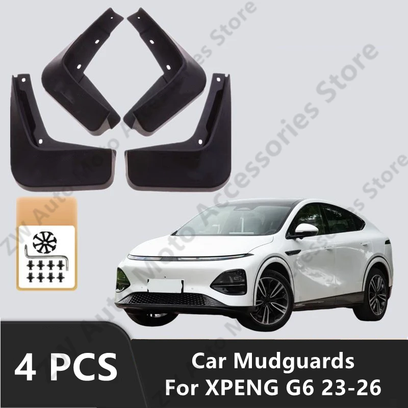 

Автомобильные брызговики для XPENG G6 23-26, брызговики на крыльях, внешние детали, автоаксессуары, ремонт