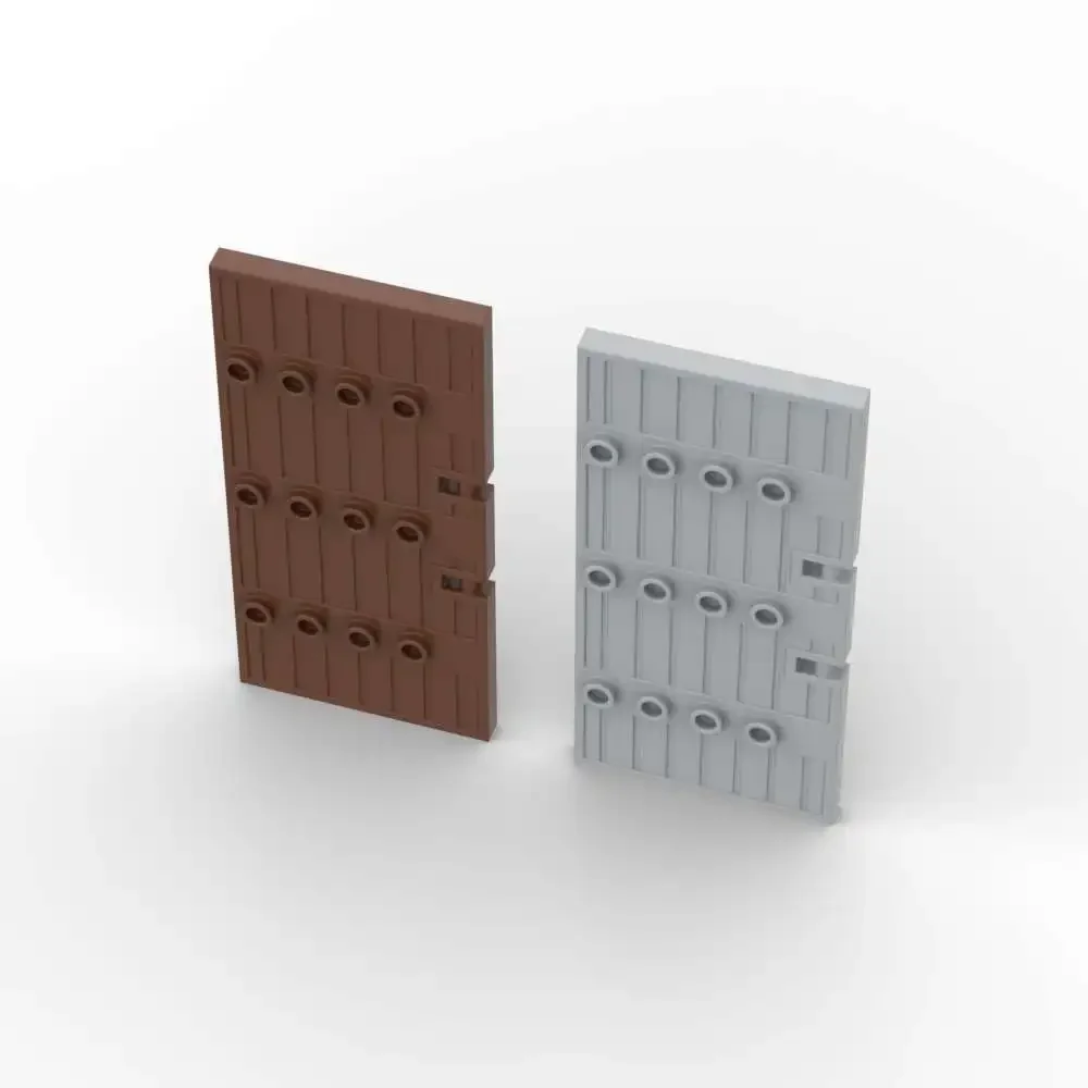 

MOC 1PCS Puzzle Particle 87601 Half Leaf Large Wooden Gate Building Blocks Door Educational Brick Toy Birthday Gift Dropshipping