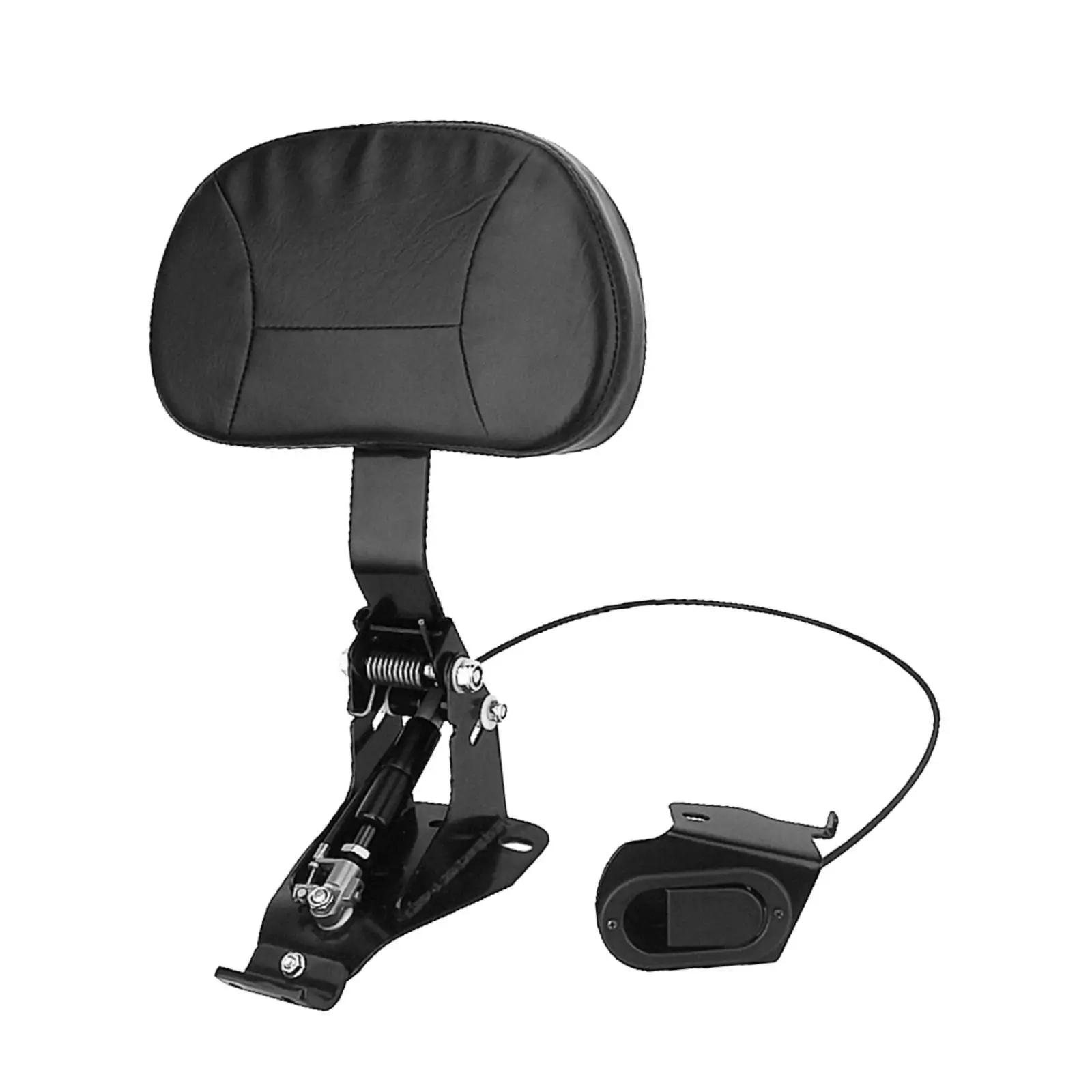 

Rider Backrest PU Lether Driver Riders Backrest Pad Motorcycle Backrest